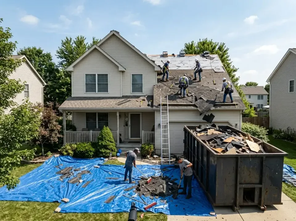 roof-replacement-debris-remova-004 — frequently asked questions, Cheapest Dumpster Rentals in Mary Esther, FL